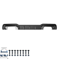 Heckdiffusor Kompatibel mit AUDI S3 Sportback 8V Facelift 20
