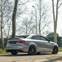 Heckdiffusor Kompatibel mit AUDI S3 8V Facelift Sedan 2016-2