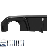 Heckdiffusor Kompatibel mit BMW 4er G26 Grand Coupe M-Paket 