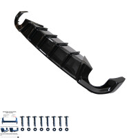 Heckdiffusor Kompatibel mit BMW 4er G26 Grand Coupe M-Paket 