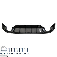 Heckdiffusor Kompatibel mit BMW 4er G26 Grand Coupe M-Paket 