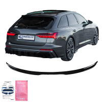 Heckspoiler Kompatibel mit AUDI S6 C8 Avant 2019+ 2