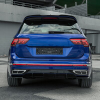 Heckspoiler Kompatibel mit VW Tiguan MK 2 R / R Line Facelif