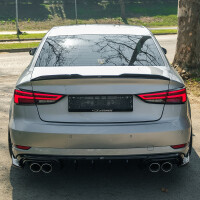 Dachspoiler Kompatibel mit AUDI A3 A3 S-Line S3 RS3 Sedan 8V