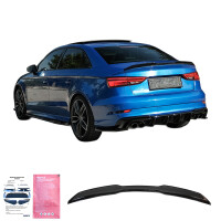 Dachspoiler Kompatibel mit AUDI A3 A3 S-Line S3 RS3 Sedan 8V