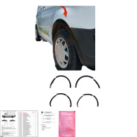 Radlaufleisten Kompatibel mit FORD Transit Custom MK1 2012-2