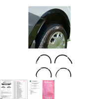 Radlaufleisten Kompatibel mit FORD Transit Custom MK1 2012-2