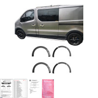 Radlaufleisten Kompatibel mit RENAULT Trafic X82 2014-2018 m