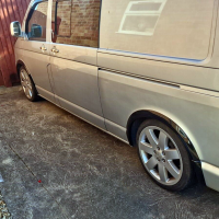 Radlaufleisten Kompatibel mit VW Transporter T5 - T5.1 2003&