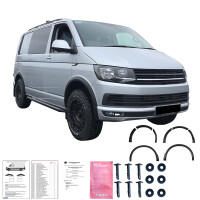 Radlaufleisten Kompatibel mit VW Transporter T6 2015–2