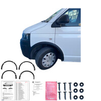 Radlaufleisten Kompatibel mit VW Transporter T5 - T5.1 2003-