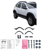 Radlaufleisten Kompatibel mit DACIA Duster Serie 1 2010-2017