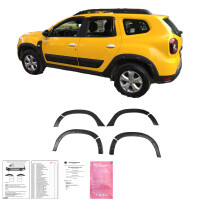 Radlaufleisten Kompatibel mit DACIA Duster Serie 2 2018+ Par