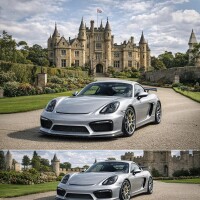 Stoßstange vorne für Porsche Cayman (981) GT4 Opt