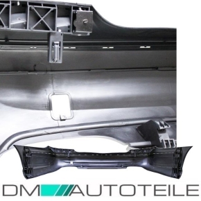 Stoßstange hinten ABS o. PDC für Mercedes W211 ab 02-09 + Zubehör für E63 AMG