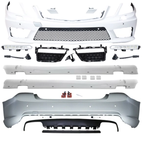 Mercedes W212 Bumper complete Set for park assist...